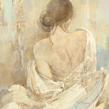 Abstract Figure Study I Crop by Albena Hristova. SKU 20892a. Archival Giclee Fine art print for wall decor.