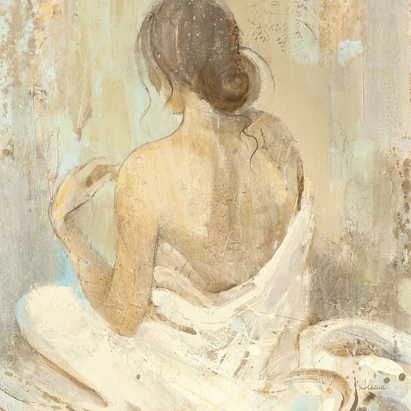 Abstract Figure Study II Crop by Albena Hristova. SKU 20893a. Archival Giclee Fine art print for wall decor.