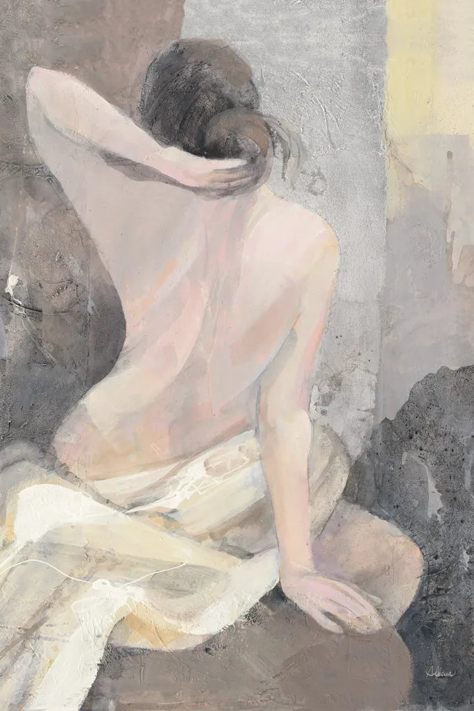 After the Bath I Crop by Albena Hristova. SKU 23813h. Archival Giclee Fine art print for wall decor.