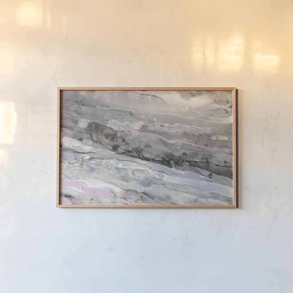 Alabaster by Albena Hristova. shown as a paper print in a natural frame. Available as a archival giclee rolled canvas, fine art paper, or poster print. SKU 54066i.