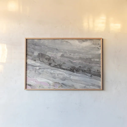 Alabaster by Albena Hristova. shown as a paper print in a natural frame. Available as a archival giclee rolled canvas, fine art paper, or poster print. SKU 54066i.