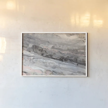 Albaster Blush by Albena Hristova. shown as a paper print in a white frame. Available as a archival giclee rolled canvas, fine art paper, or poster print. SKU 57194i.