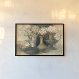 Albenas Hydrangea by Albena Hristova. shown as a paper print in a black flame. Available as a archival giclee rolled canvas, fine art paper, or poster print. SKU 6359i.