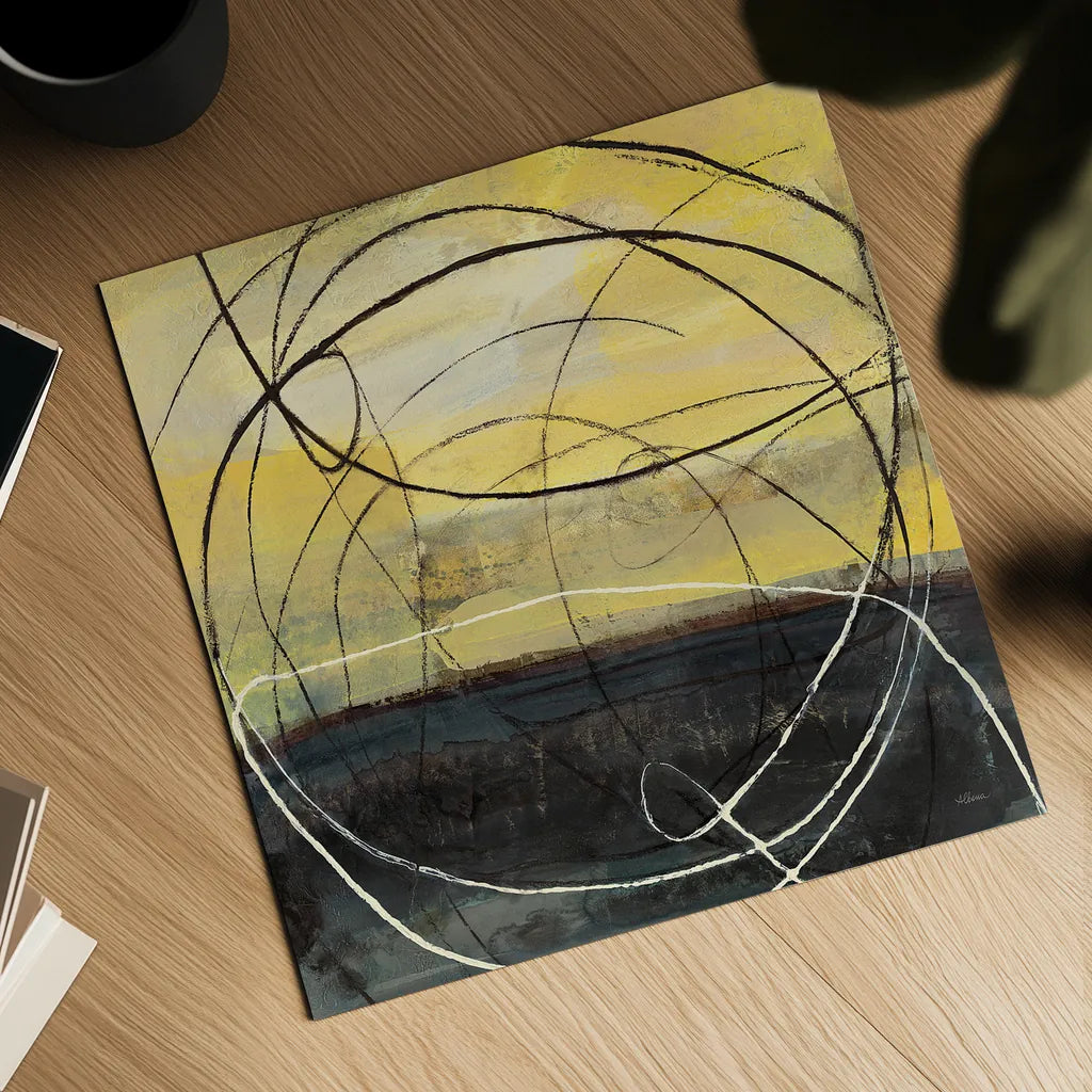 At Dawn Crop v2 by Albena Hristova. Shown as a detailed flat fine art print, highlighting archival giclee quality. Available as an archival giclee rolled canvas, fine art paper, or poster print. SKU 22147a.