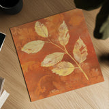 Autumn Leaves I by Albena Hristova. Shown as a detailed flat fine art print, highlighting archival giclee quality. Available as an archival giclee rolled canvas, fine art paper, or poster print. SKU 55450a.