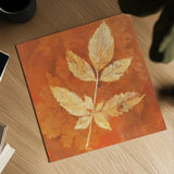 Autumn Leaves II by Albena Hristova. Shown as a detailed flat fine art print, highlighting archival giclee quality. Available as an archival giclee rolled canvas, fine art paper, or poster print. SKU 55451a.