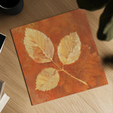 Autumn Leaves III by Albena Hristova. Shown as a detailed flat fine art print, highlighting archival giclee quality. Available as an archival giclee rolled canvas, fine art paper, or poster print. SKU 55452a.