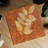 Autumn Leaves IV by Albena Hristova. Shown as a detailed flat fine art print, highlighting archival giclee quality. Available as an archival giclee rolled canvas, fine art paper, or poster print. SKU 55453a.