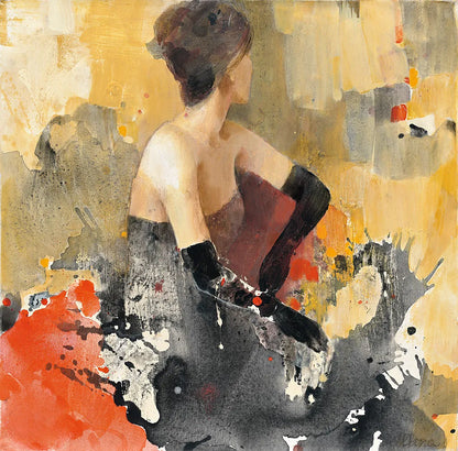 Beautiful Gaze I by Albena Hristova. SKU 22260a. Archival Giclee Fine art print for wall decor.