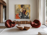 Beautiful Gaze I by Albena Hristova. Shown as extra-large giant wall art in a modern living room. Available as an archival giclee rolled canvas, fine art paper, or poster print. SKU 22260a.