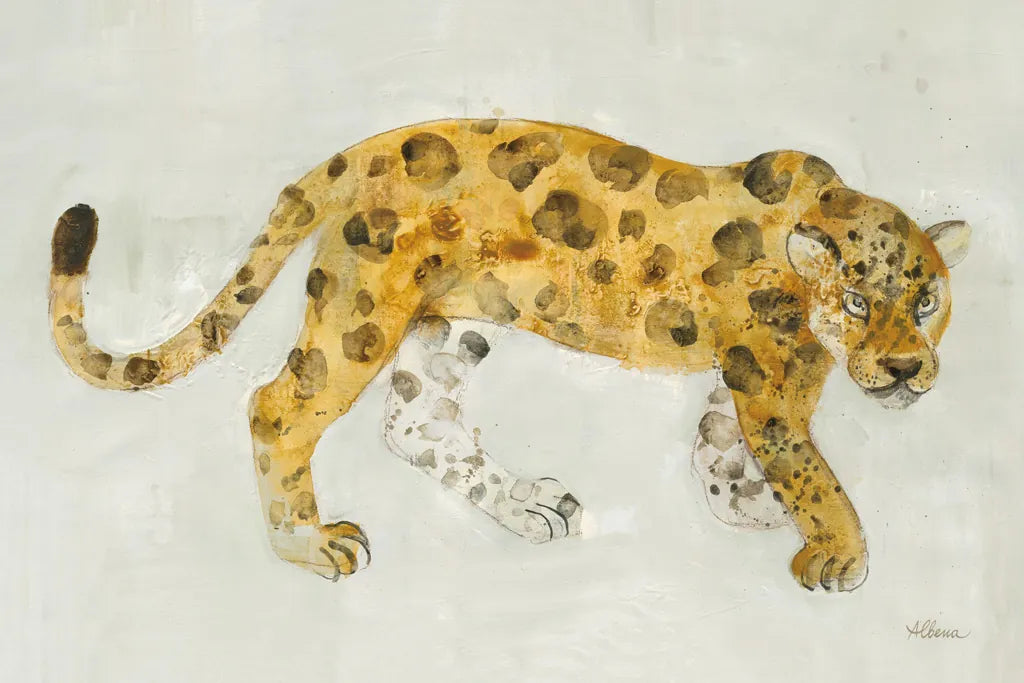 Big Cat I by Albena Hristova. SKU 44156i. Archival Giclee Fine art print for wall decor.