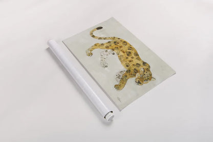 Big Cat I by Albena Hristova. shown as a rolled paper print. Available as archival giclee rolled canvas, fine art paper, or poster print. SKU 44156i.