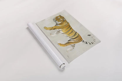 Big Cat II by Albena Hristova. shown as a rolled paper print. Available as archival giclee rolled canvas, fine art paper, or poster print. SKU 44157i.