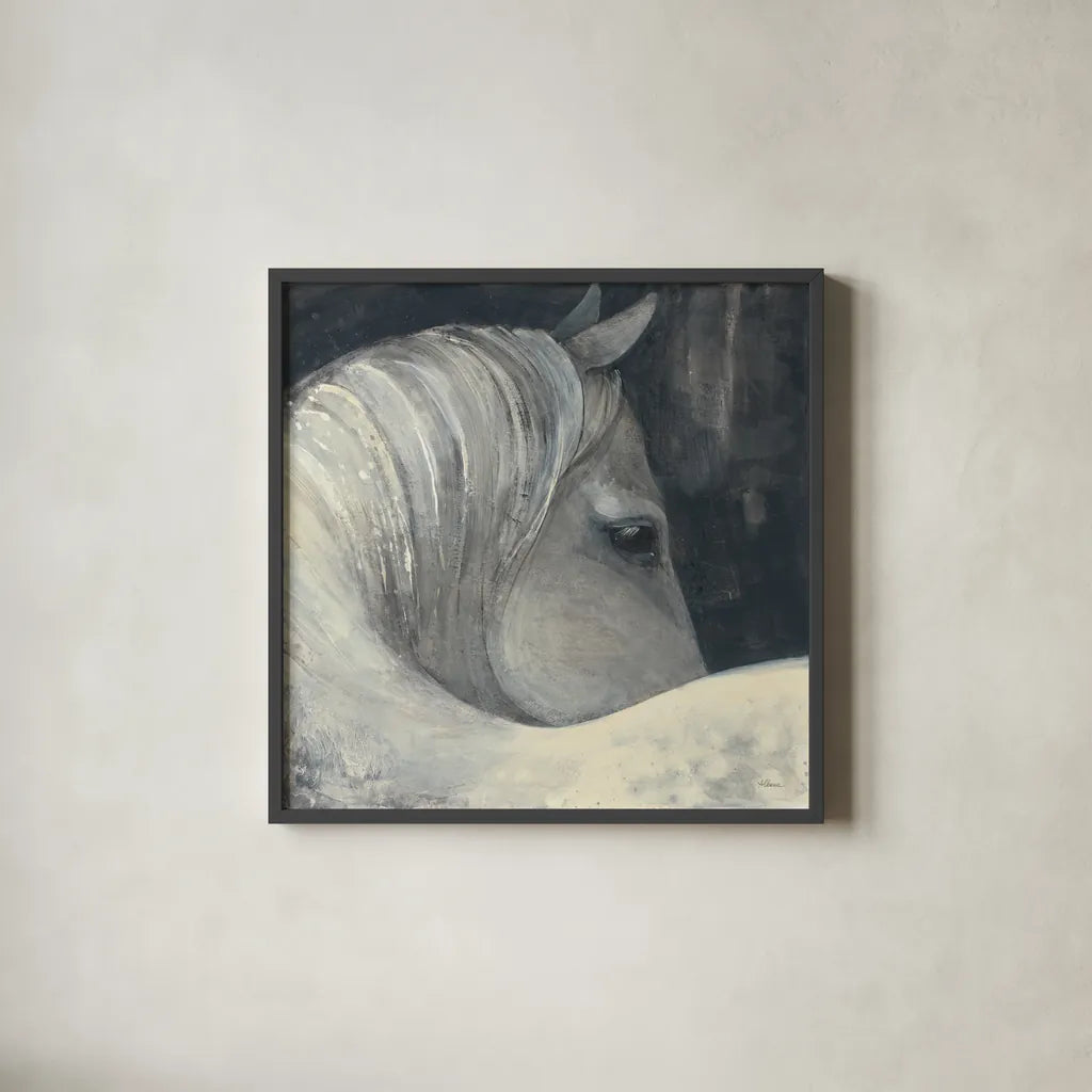 Bijou by Albena Hristova. Shown in a sleek black glass frame for a contemporary gallery look. Available as an archival giclee rolled canvas, fine art paper, or poster print. SKU 31250a.