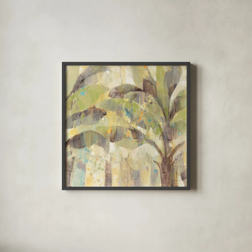 Bimini II by Albena Hristova. Shown in a sleek black glass frame for a contemporary gallery look. Available as an archival giclee rolled canvas, fine art paper, or poster print. SKU 20038a.