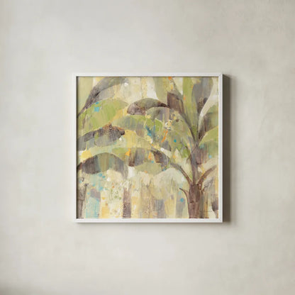 Bimini II by Albena Hristova. Shown in a crisp white glass frame for a clean and minimalist style. Available as an archival giclee rolled canvas, fine art paper, or poster print. SKU 20038a.