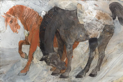 Blaze and Shadow by Albena Hristova. SKU 89807i. Archival Giclee Fine art print for wall decor.