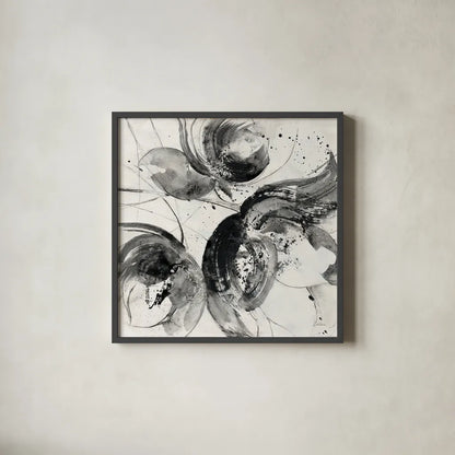 Bold II Crop by Albena Hristova. Shown in a sleek black glass frame for a contemporary gallery look. Available as an archival giclee rolled canvas, fine art paper, or poster print. SKU 35844a.