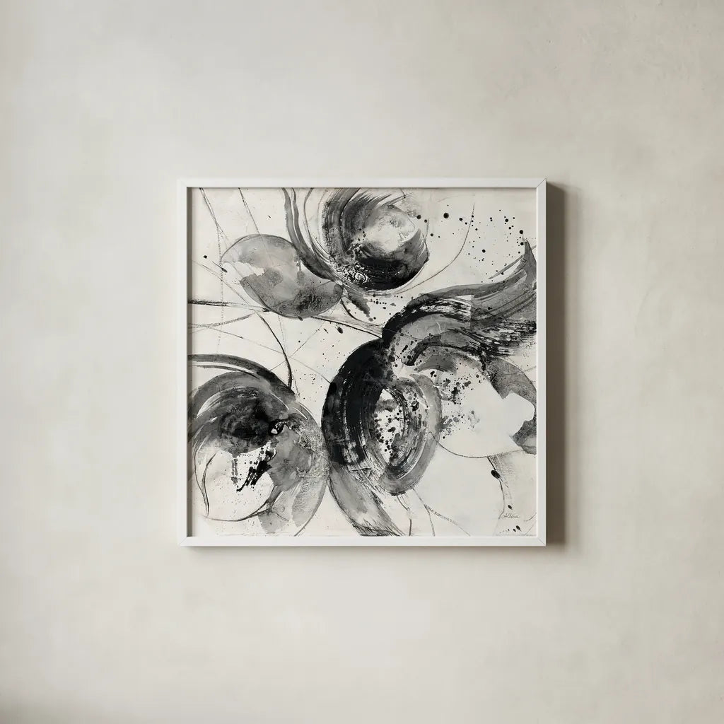 Bold II Crop by Albena Hristova. Shown in a crisp white glass frame for a clean and minimalist style. Available as an archival giclee rolled canvas, fine art paper, or poster print. SKU 35844a.