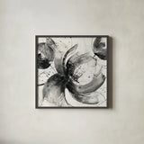 Bold III Crop by Albena Hristova. Shown in a sleek black glass frame for a contemporary gallery look. Available as an archival giclee rolled canvas, fine art paper, or poster print. SKU 35845a.
