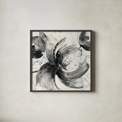 Bold III Crop by Albena Hristova. Shown in a sleek black glass frame for a contemporary gallery look. Available as an archival giclee rolled canvas, fine art paper, or poster print. SKU 35845a.