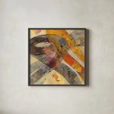 Boundless Energy I by Albena Hristova. Shown in a sleek black glass frame for a contemporary gallery look. Available as an archival giclee rolled canvas, fine art paper, or poster print. SKU 66026a.