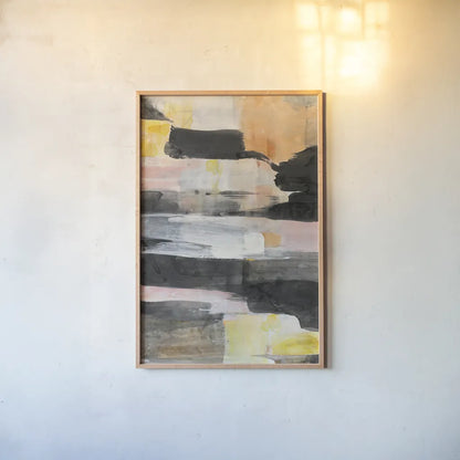 Break of Day by Albena Hristova. shown as a paper print in a natural frame. Available as a archival giclee rolled canvas, fine art paper, or poster print. SKU 70623h.