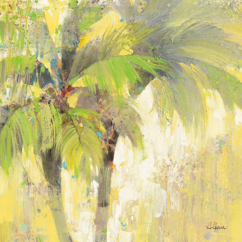 Breezy Palm I by Albena Hristova. SKU 17822a. Archival Giclee Fine art print for wall decor.