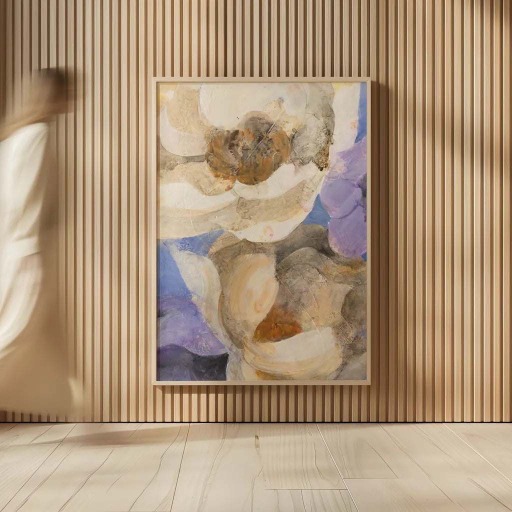 Bright Floral I by Albena Hristova. shown as over sized large wall art. Available as an archival giclee rolled canvas, fine art paper, or poster print. SKU 64626h.