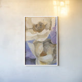 Bright Floral I by Albena Hristova. shown as a paper print in a white frame. Available as a archival giclee rolled canvas, fine art paper, or poster print. SKU 64626h.