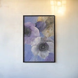 Bright Floral II by Albena Hristova. shown as a paper print in a black flame. Available as a archival giclee rolled canvas, fine art paper, or poster print. SKU 64627h.