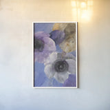 Bright Floral II by Albena Hristova. shown as a paper print in a white frame. Available as a archival giclee rolled canvas, fine art paper, or poster print. SKU 64627h.