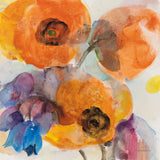 Bright Flowers I by Albena Hristova. SKU 86627a. Archival Giclee Fine art print for wall decor.