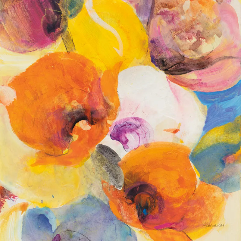 Bright Flowers III by Albena Hristova. SKU 86629a. Archival Giclee Fine art print for wall decor.