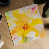 Bright Tulips III by Albena Hristova. Shown as a detailed flat fine art print, highlighting archival giclee quality. Available as an archival giclee rolled canvas, fine art paper, or poster print. SKU 80165a.