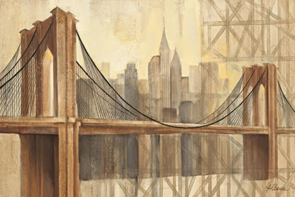 Brooklyn Bridge by Albena Hristova. SKU 4196i. Archival Giclee Fine art print for wall decor.