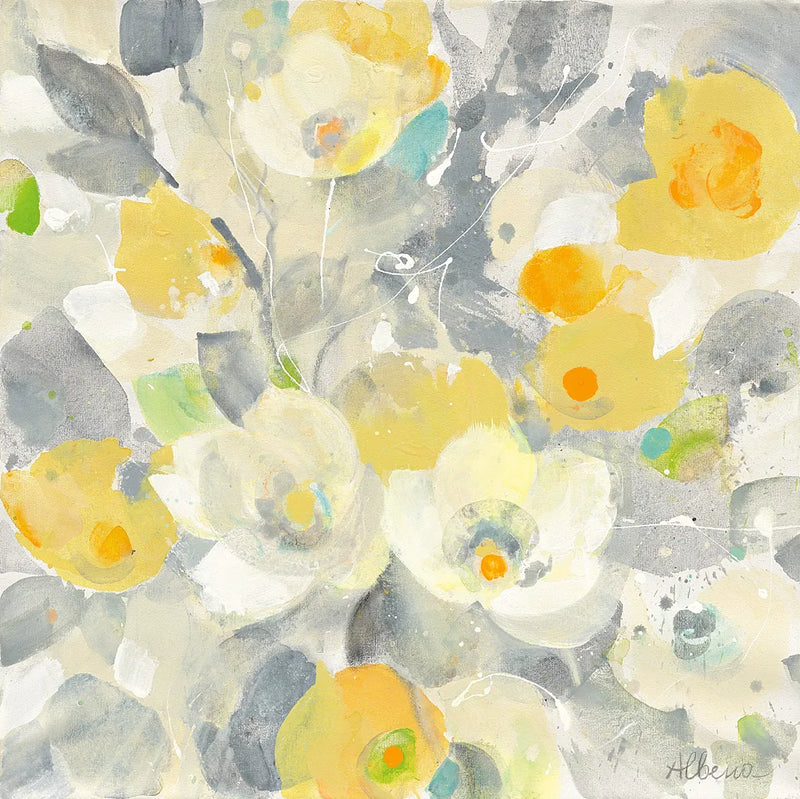 Buttercups I by Albena Hristova. SKU 22473a. Archival Giclee Fine art print for wall decor.
