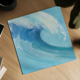 Catch a Wave Crop by Albena Hristova. Shown as a detailed flat fine art print, highlighting archival giclee quality. Available as an archival giclee rolled canvas, fine art paper, or poster print. SKU 46910a.