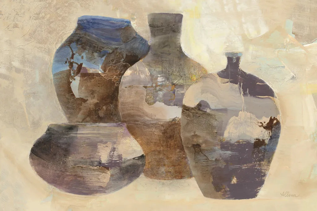 Ceramic Still Life by Albena Hristova. SKU 35190i. Archival Giclee Fine art print for wall decor.