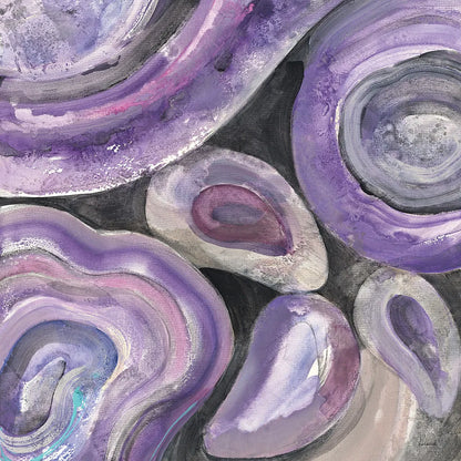 Circle Rain v2 by Albena Hristova. SKU 29281a. Archival Giclee Fine art print for wall decor.