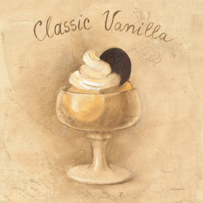 Classic Vanilla Sundae by Albena Hristova. SKU 54501a. Archival Giclee Fine art print for wall decor.