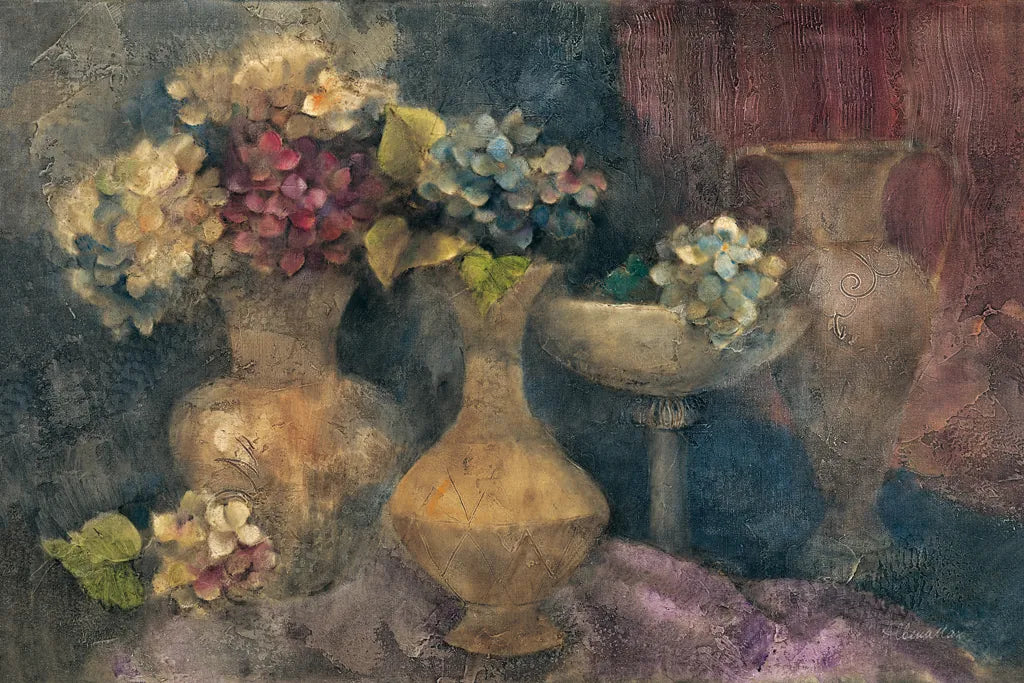 Composition in Blue by Albena Hristova. SKU 4218i. Archival Giclee Fine art print for wall decor.