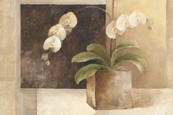 Contemporary Orchid by Albena Hristova. SKU 6375i. Archival Giclee Fine art print for wall decor.