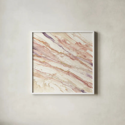 Copper Dreams by Albena Hristova. Shown in a crisp white glass frame for a clean and minimalist style. Available as an archival giclee rolled canvas, fine art paper, or poster print. SKU 33941a.