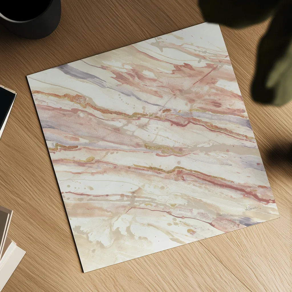 Copper Dreams Gray by Albena Hristova. Shown as a detailed flat fine art print, highlighting archival giclee quality. Available as an archival giclee rolled canvas, fine art paper, or poster print. SKU 40801a.