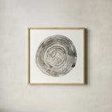 Counting the Years II by Albena Hristova. Shown in a natural wood glass frame for a timeless modern aesthetic. Available as an archival giclee rolled canvas, fine art paper, or poster print. SKU 34412a.