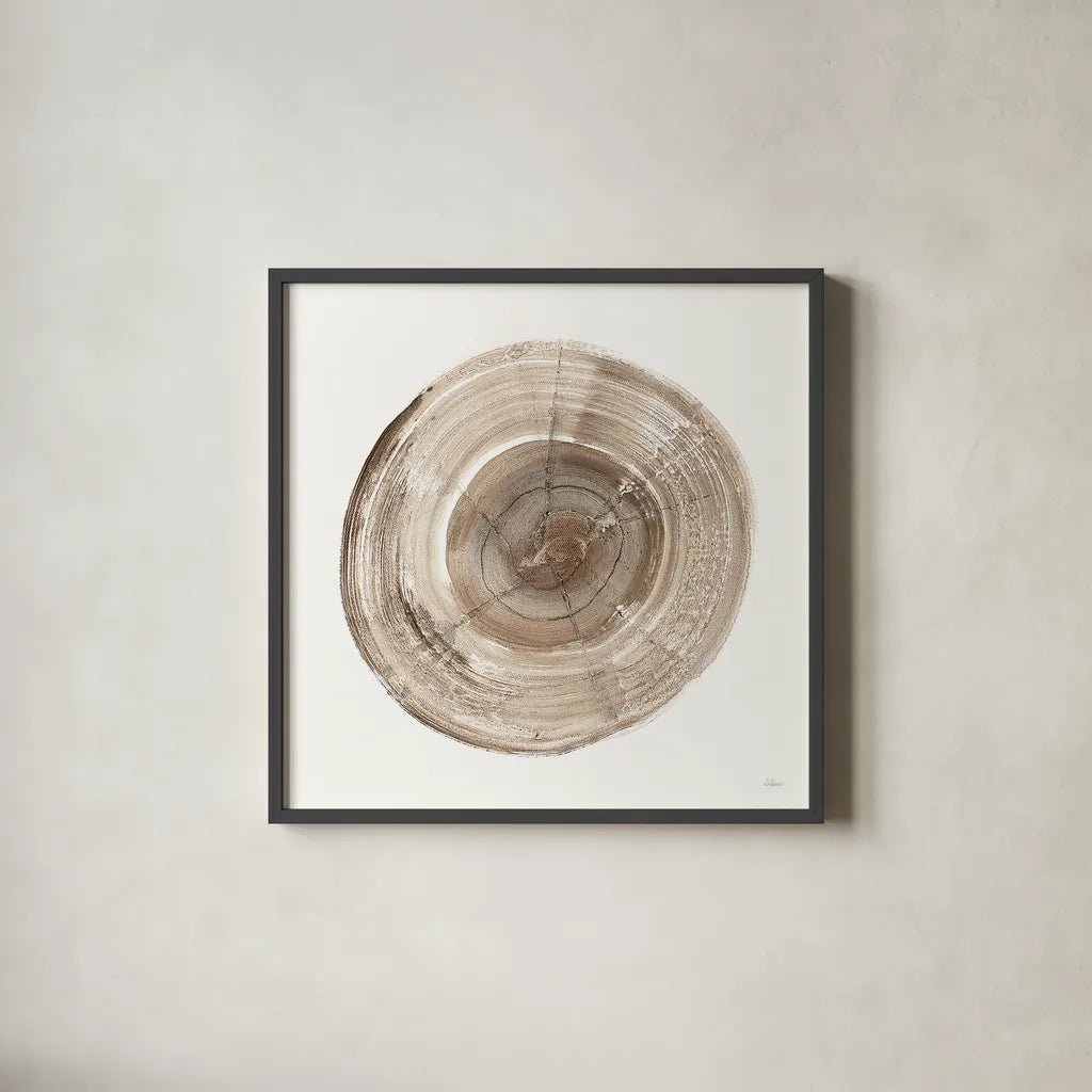 Counting the Years III by Albena Hristova. Shown in a sleek black glass frame for a contemporary gallery look. Available as an archival giclee rolled canvas, fine art paper, or poster print. SKU 34413a.