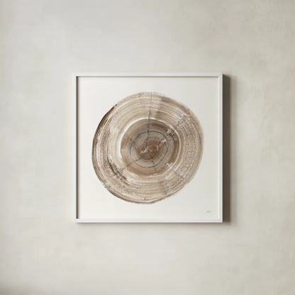 Counting the Years III by Albena Hristova. Shown in a crisp white glass frame for a clean and minimalist style. Available as an archival giclee rolled canvas, fine art paper, or poster print. SKU 34413a.