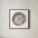Counting the Years IV by Albena Hristova. Shown in a sleek black glass frame for a contemporary gallery look. Available as an archival giclee rolled canvas, fine art paper, or poster print. SKU 34414a.