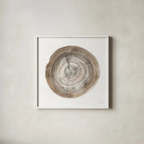 Counting the Years IV by Albena Hristova. Shown in a crisp white glass frame for a clean and minimalist style. Available as an archival giclee rolled canvas, fine art paper, or poster print. SKU 34414a.